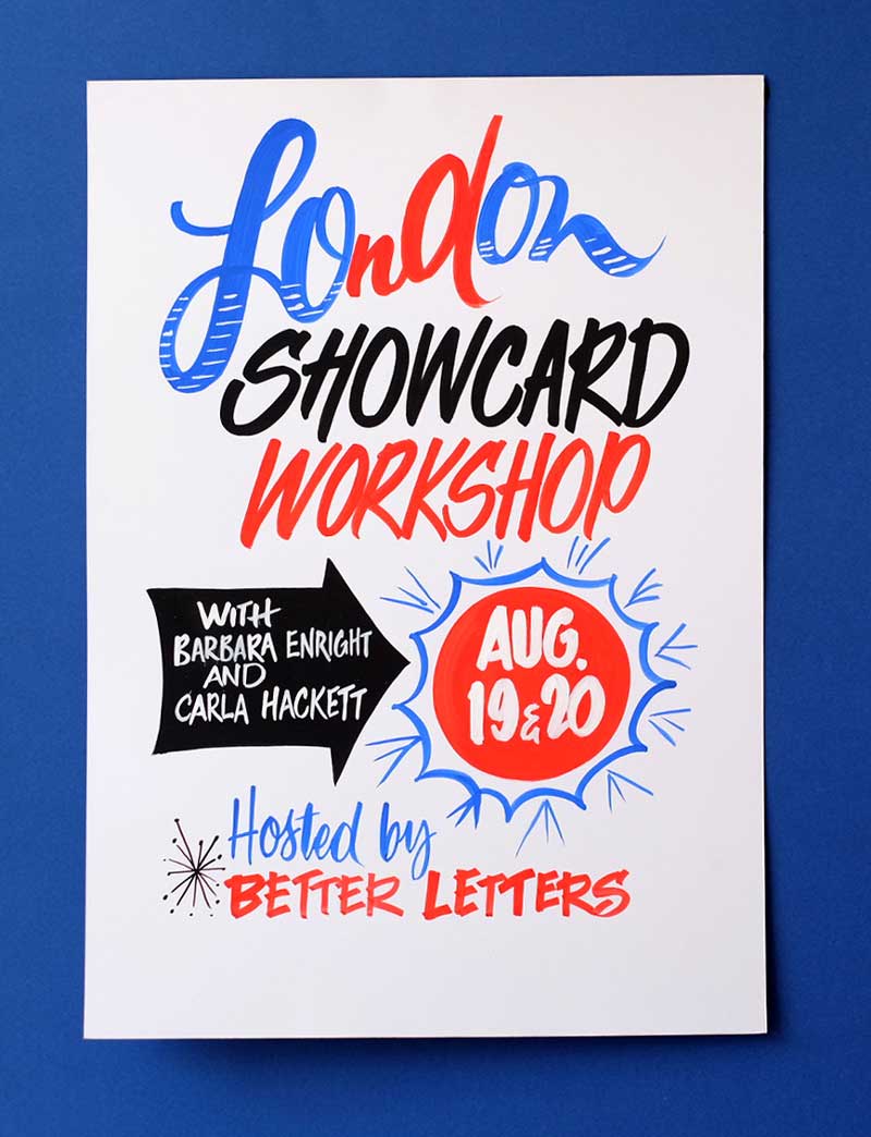 London Showcard