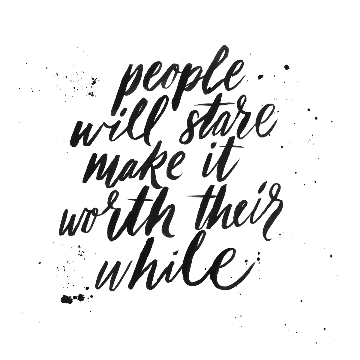 People-Stare